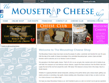 Tablet Screenshot of mousetrapcheese.co.uk